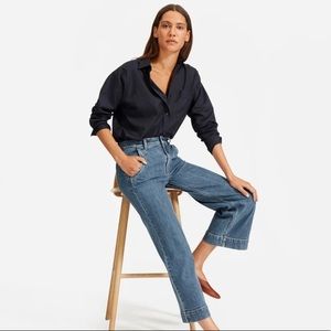 Everlane wide-leg crop jeans!